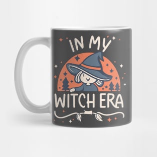 In My Witch Era In My Era Halloween Spooky Unique Witchy Design Gift Idea for All Ages Seasonal Mug